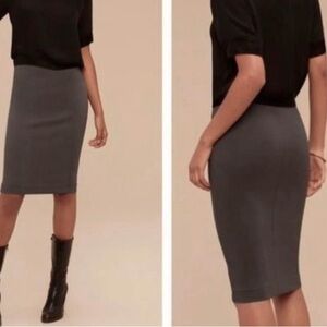 Wilfred High Rise Straight Pencil Skirt